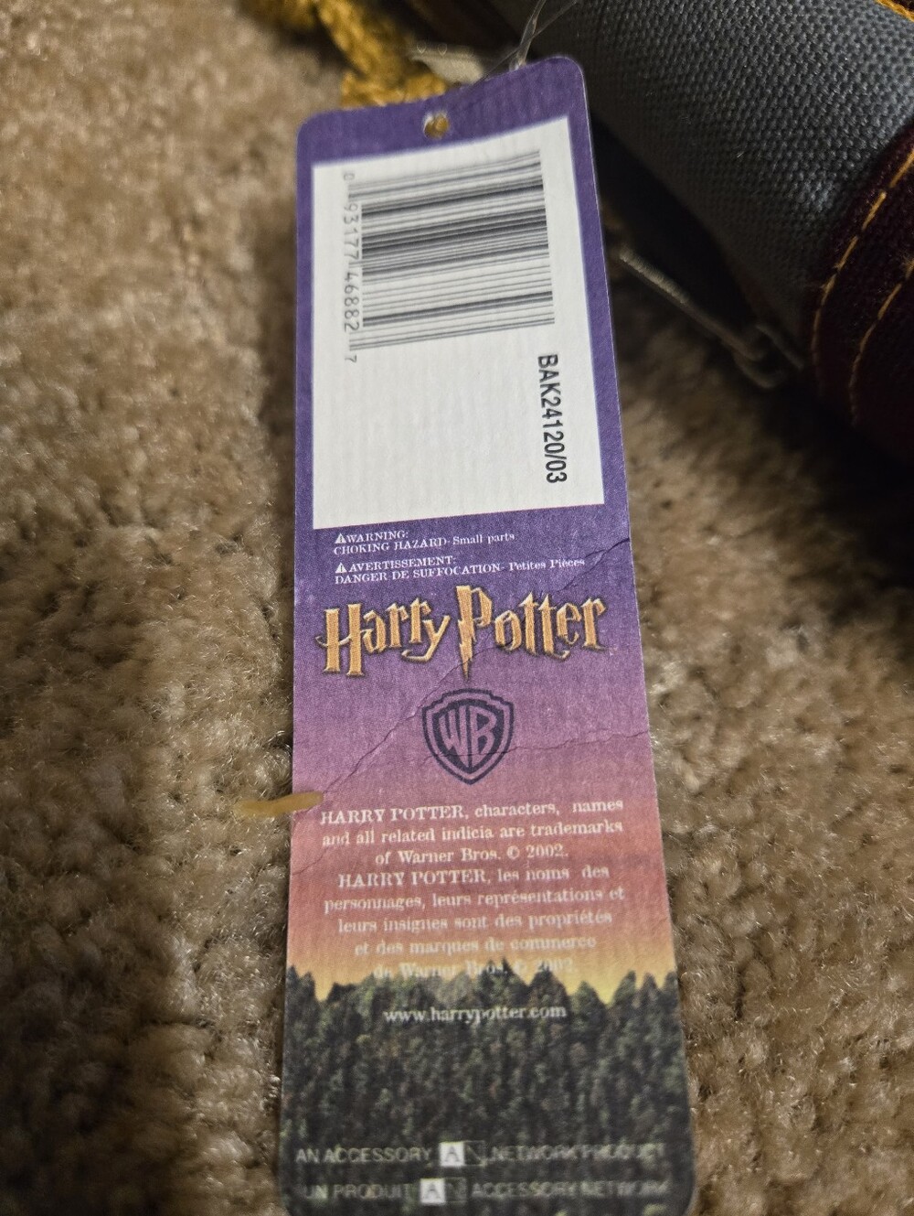 2001 Harry Potter Backpack - Picture 7 of 8